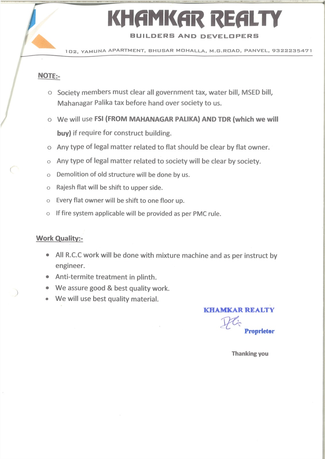 General Conditions Page 2